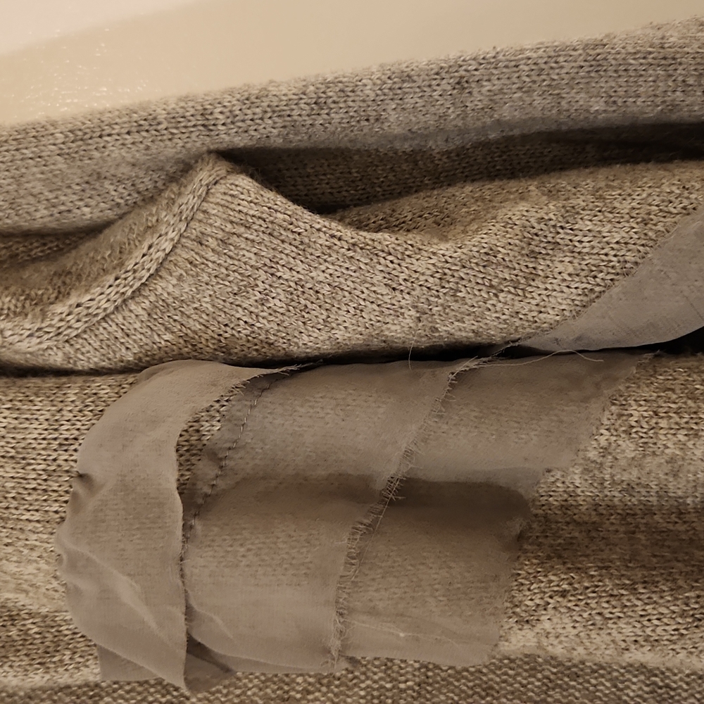 Gray Vera Wang Sweater